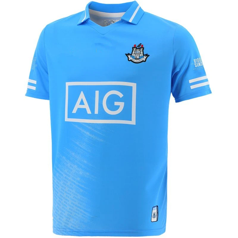 2022 Dublin GAA 2 Stripe Goalkeeper Retro Jersey T-shirt Ireland Cricket and softball shirt second hand maternity clothes Maternity Clothing