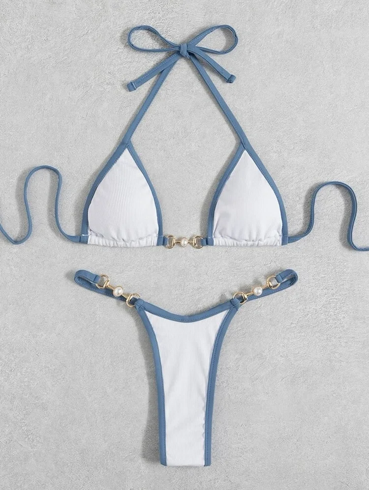 Sexy Micro Bikini Bademode F r Frauen Mit Kette Brasilianisches Style Sexy Micro Bikini Bademode F r Frauen Mit Kette Brasilianisches Style