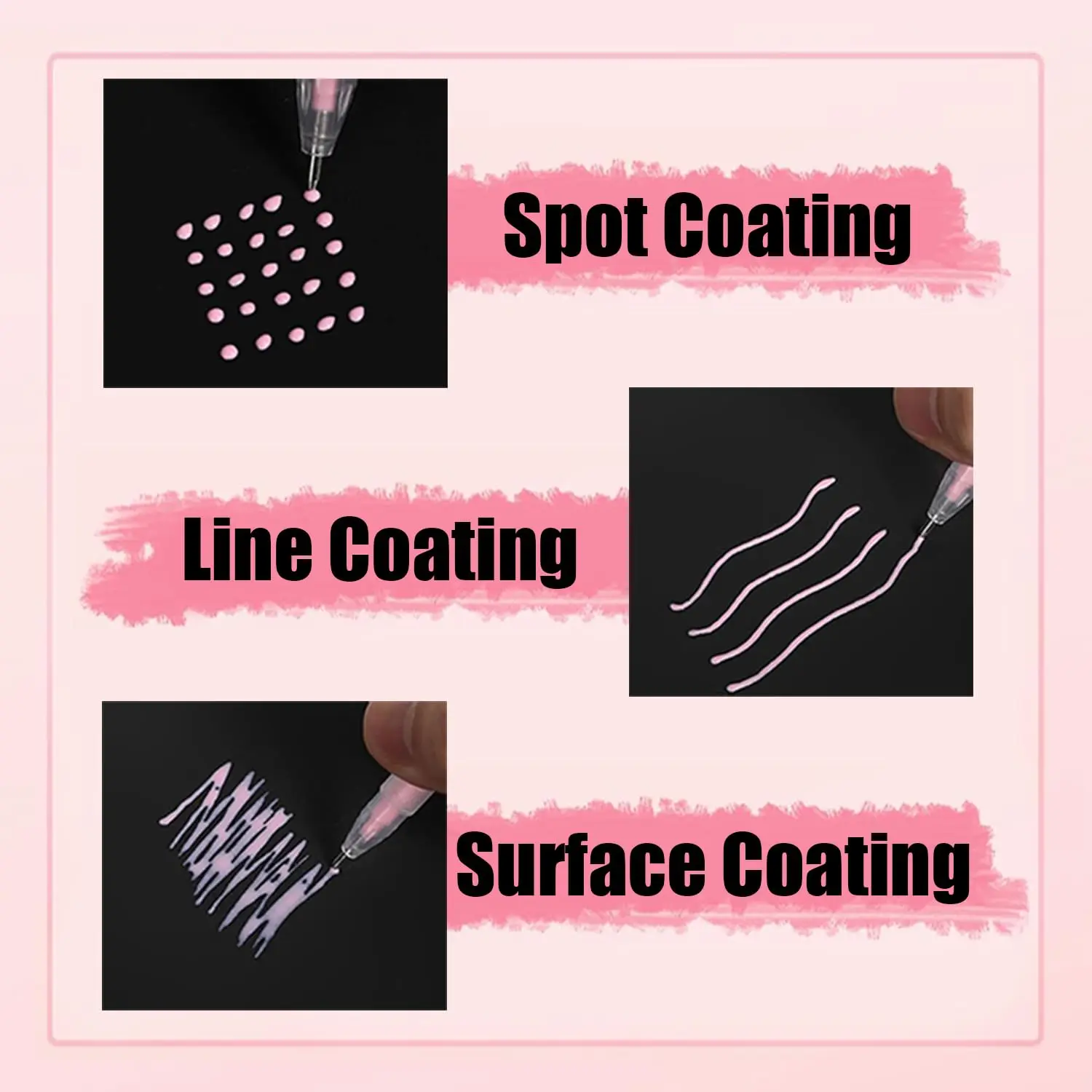 빠른 건조 컬러 스폿 글루 펜, 빠른 건조 스크랩북 글루 펜, 공예용, 스크랩북에 적합, 12 개