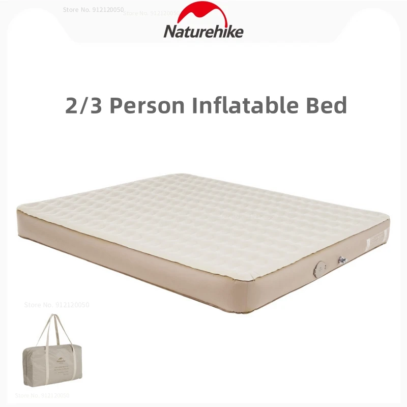 

Naturehike Outdoor Built-In Pump Cloth Air Bed Camping Portable Silent Inflatable Cushion Camping Luxury Inflating Air Soft Bed