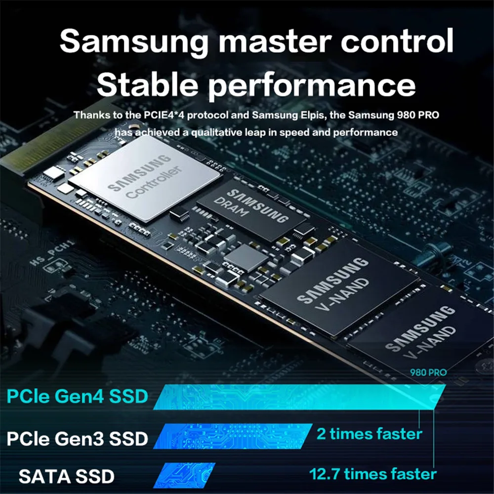 Samsung 100% PRO, Drive asli Samsung 980 PRO 2TB SSD 1TB PCIe