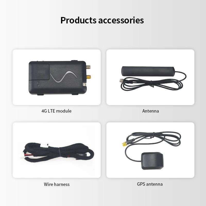GPS Tracker EASYAGUARD 4g LTE GPS tracker 3 Years Free APP lock unlock control APP Remote Start fit for IOS Android smartphone