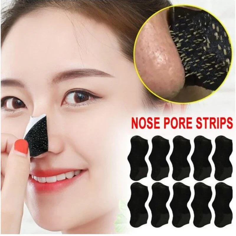 Unisex Blackhead Remove Mask Peel Nasal Strips Deep Shrink Cleansing Pore Nose Black Head Remove Stickers Skin Care Mask Patch