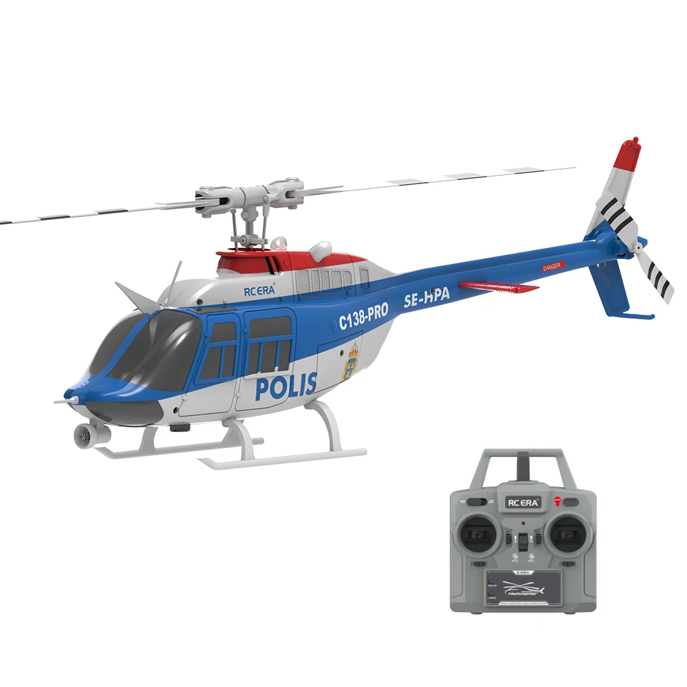 Hélicoptère RC RTF 2.4GHz avec 1/2/3 Batteries, Jouet pour Enfant