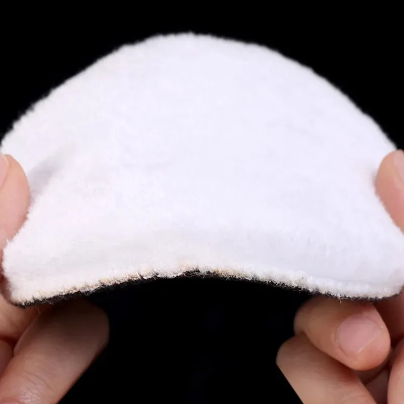 Wool Polishing Pad Scratch Removal for Compound and Polish Polishing and Waxing Pad Kit Auto Detailing Tools DIY Car Waxing