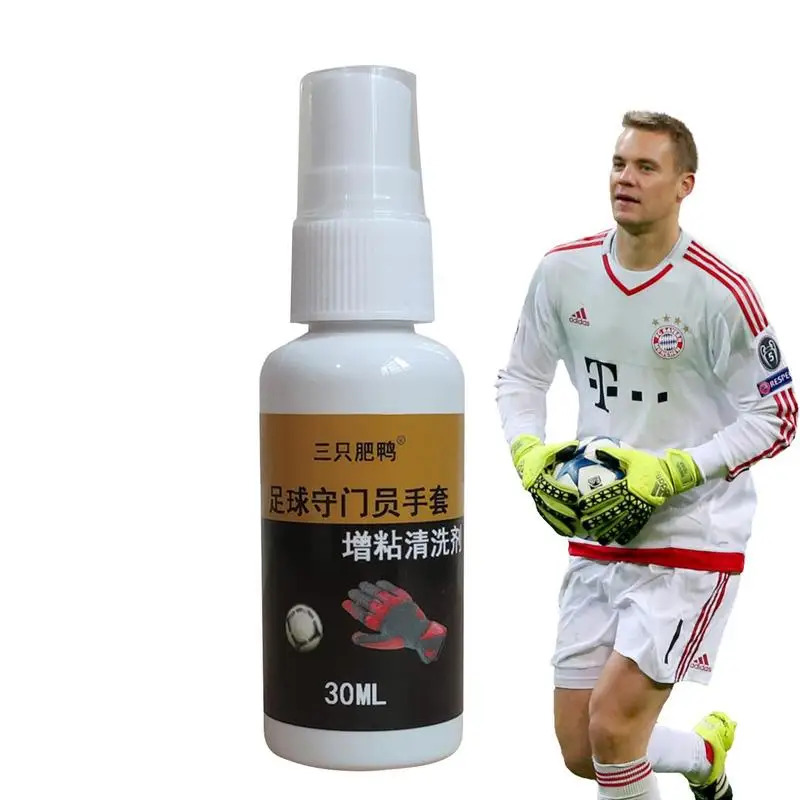 

Football Grip Spray Soccer Gloves Grip Reinforcement 30ml Sweat Resistant Advanced 30ml Goalie Gloves Spray For Outdoor
