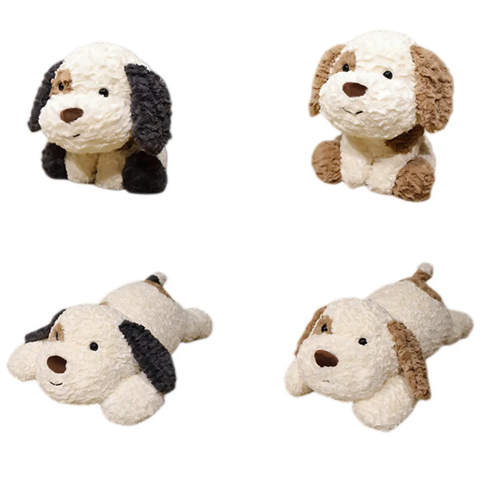 

Милая собака, плюшевая игрушка, мягкая подушка в виде животного, милый мультяшный пушистый щенок, Детские успокаивающие куклы, подарок на день рождения для девочек