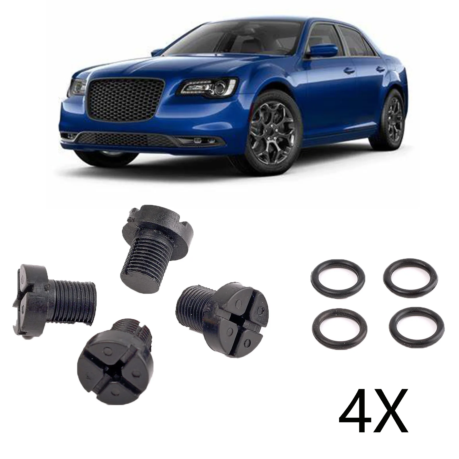 Upgraded Brass Radiator Coolant Expansion Tank Bleeder Screws - View #7