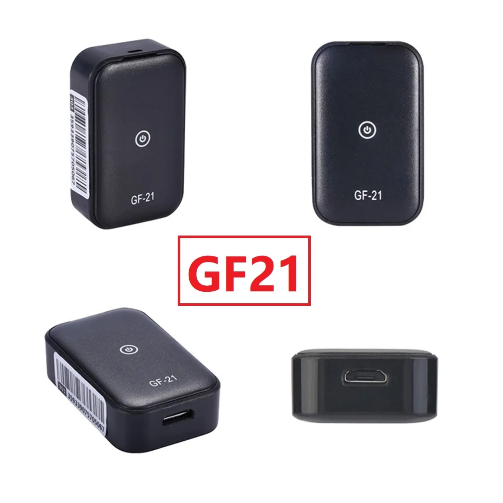 

GF21 GPS Locator Real Time Car Tracker Anti-Lost Device Voice Control Recording Locator High-definition Microphone WIFI+LBS+GPS