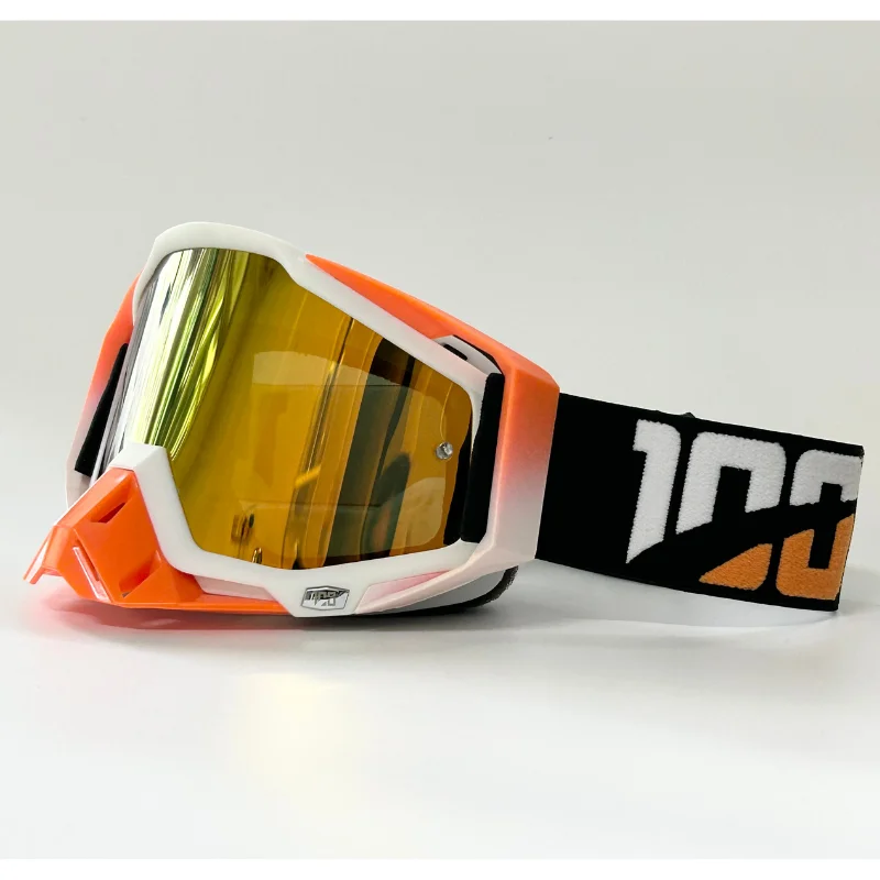 Men's Anti-Fog HD Lens Motorcycle and Motocross Goggles - Windproof Sunglasses for Dirt Bike and Skiing, Factory Wholesale