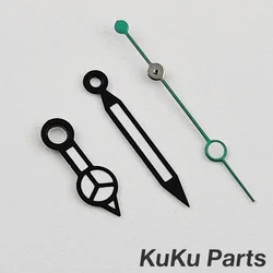 Colorful Luminous Watch Hands for Automatic Movement Watches (NO.23 Black Green A)