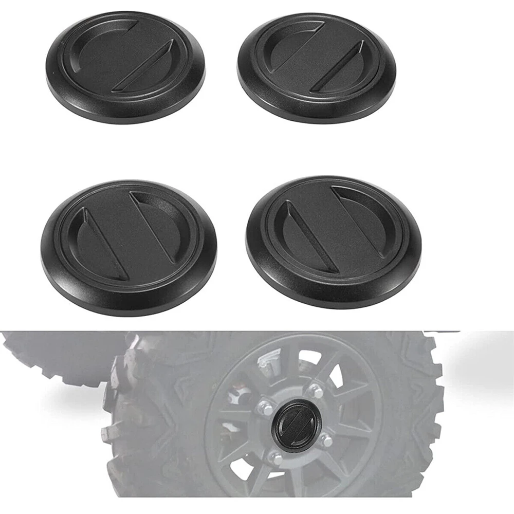 4PCS Wheel Center Caps 2017-2019 For Polaris RZR XP 1000 Turbo Replace# 1522872-655