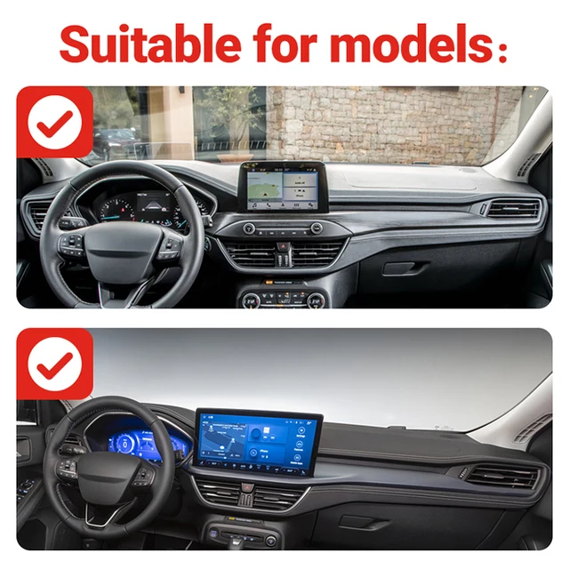 Parasole Auto Per Ford Focus ST Line MK4 Station Wagon 2004-2024 - Pieghevole, Anti UV, Nero - Foto 9