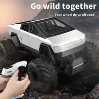 1:8 Alloy Off-road Remote Control Car, Super Large Four-wheel Drive Charging Big-foot Climbing Car, Simulated Sound Effects 1