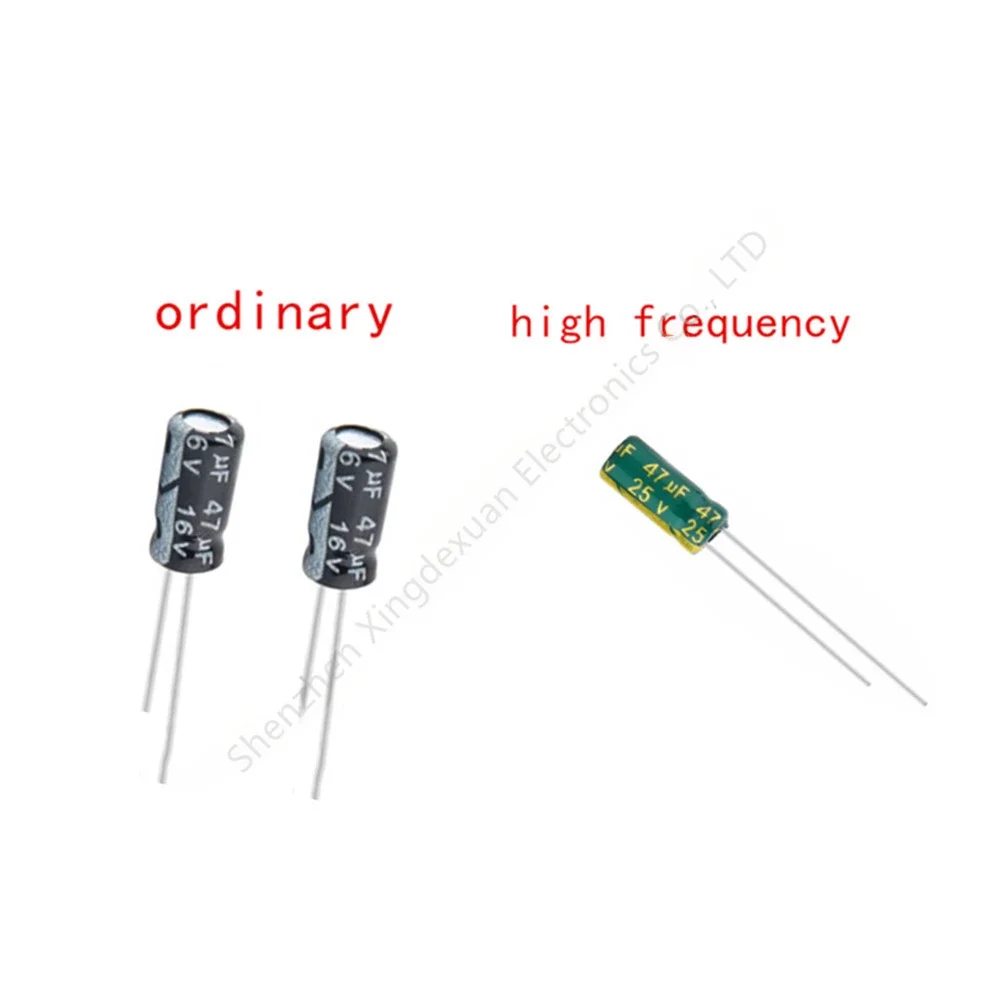 

1000 шт. (5*11 мм Полная серия) 10В 16В 25В 35В 50В 100В 250В 0,1/0,2/0,22/3,3 мкФ-4,7/10/6/100/22 мкФ Алюминиевый электролитический конденсатор