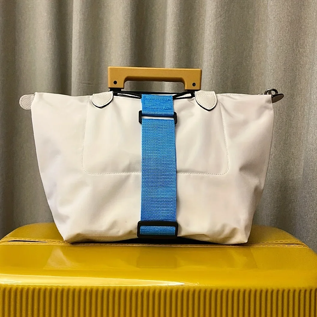 Poggyász Alkalmazkodó m szíj, Sokoldalú újrafelhasználható szíj, utazási Egyszerű Koffer accessor