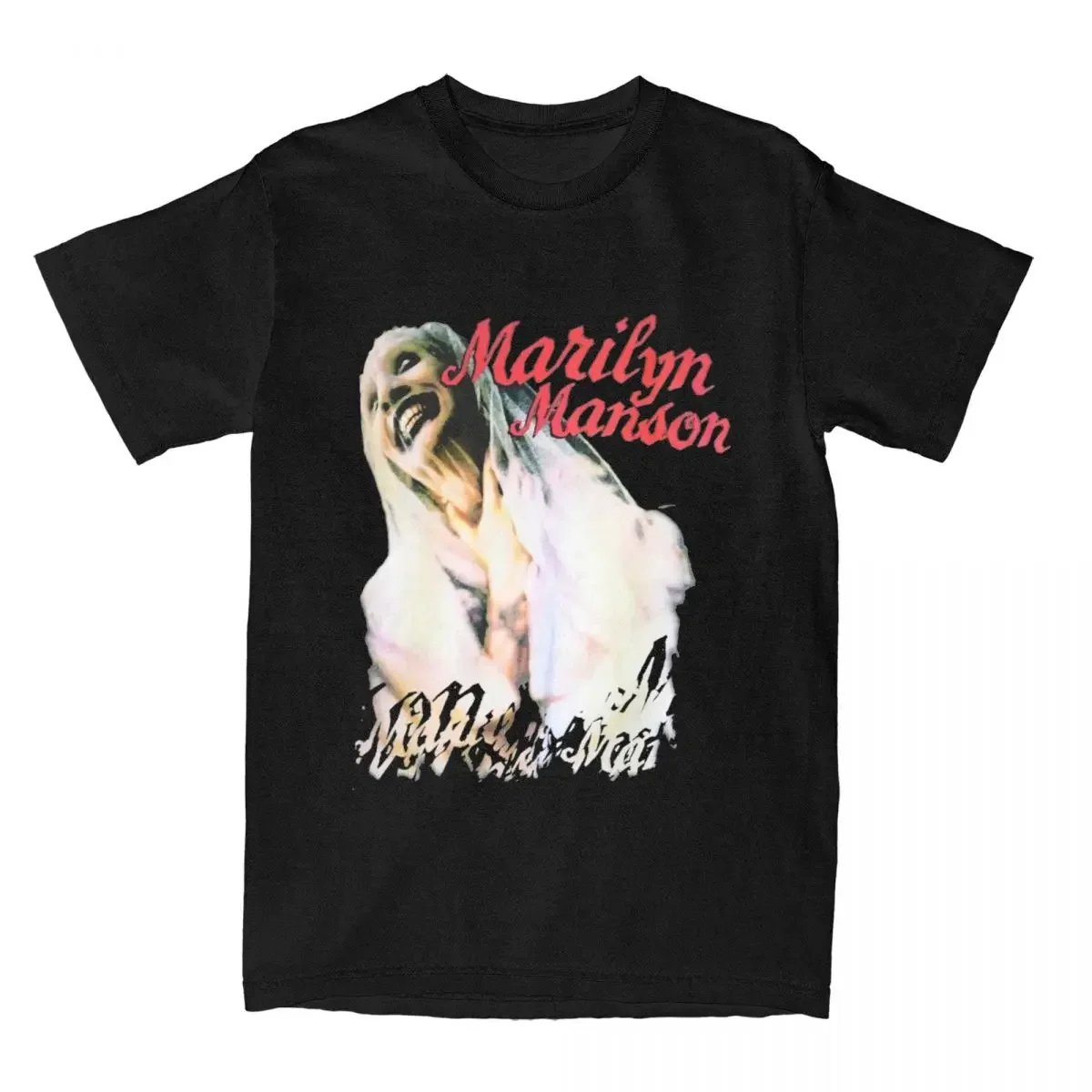 

Marilyn Manson Sweet Dreams Men Women T Shirts Merch Novelty Tee Shirt T-Shirt 100% Cotton New Arrival Clothes