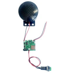 Motion Activated Audio Module for Displays and Installations (With Push Button)