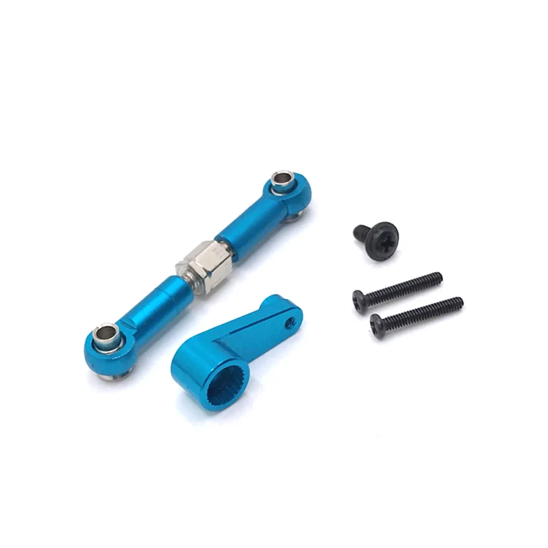 Обновленный металлический рулевой стержень сервопривод 28T для WLtoys 144010 144001 144002