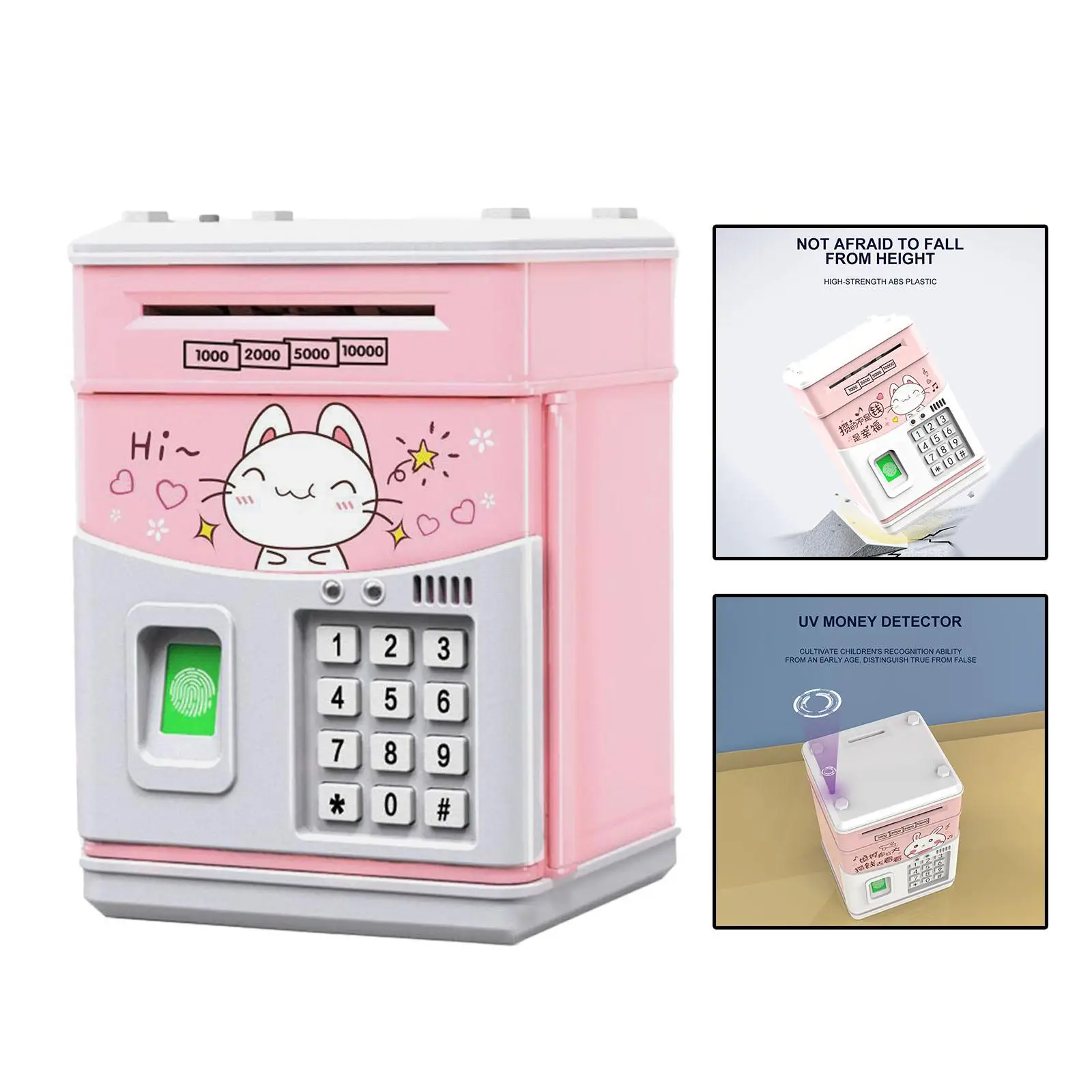 Money Box ATM Early Educational Toys Password Protection for