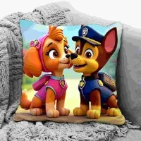 Cartoon Square Pillow Awaii Anime Soft Waist Sofa Cushion Printing Throw Pillow Throw Bedroom Pillows Cute dog