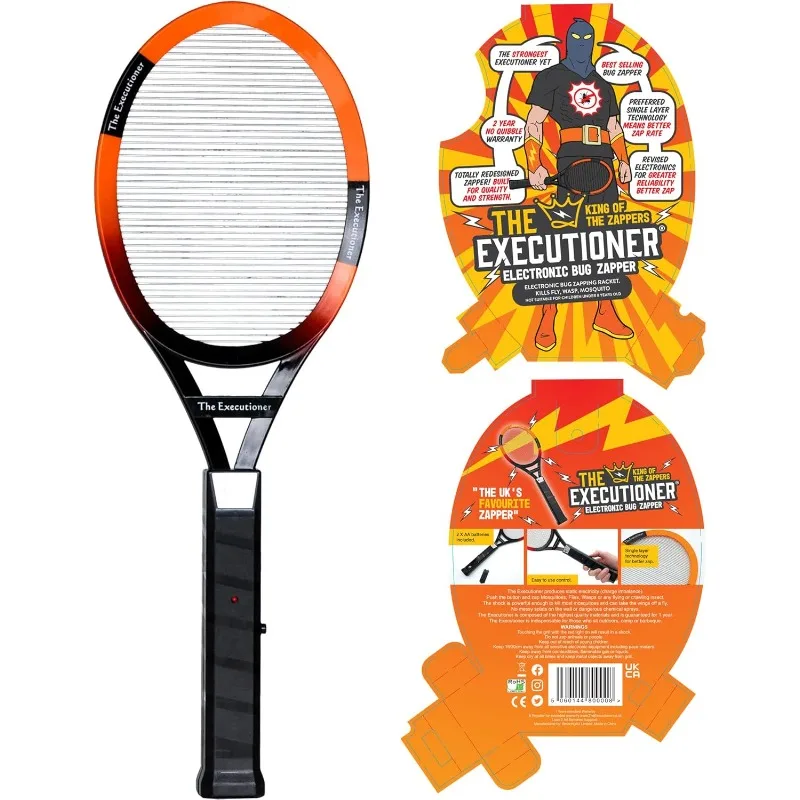 Electric Fly Insect Bug Zapper Bat Portable Insects Mosquito Killer Swatter Racket Household Battery Electric Mosquito Swatter