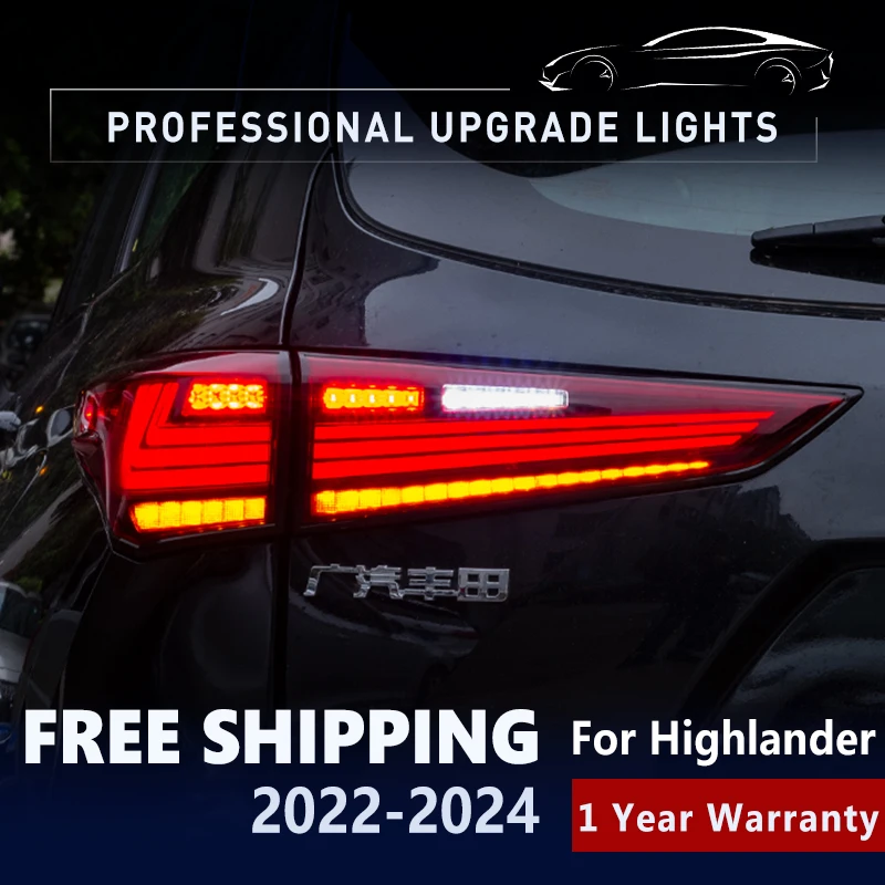 

Фонари задние в сборе для Toyota Highlander 2020 2021 2022