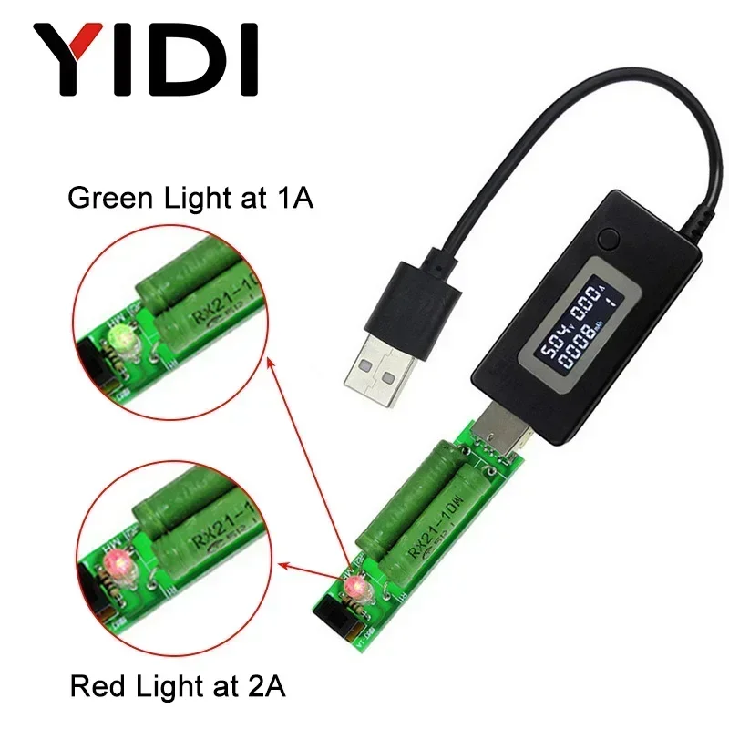 Multi-Functional LCD Digital Power and Charging Monitor