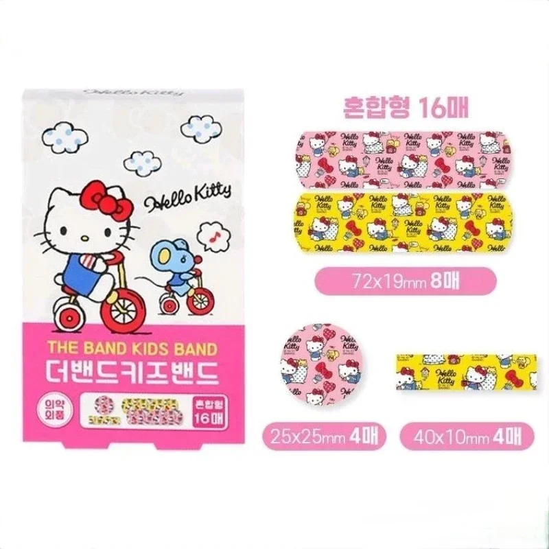 

Sanrio аниме Hello Kitty Cinnamoroll водостойкая клейкая повязка пластырь для ран аптечка первой помощи ок повязка наклейки для детей