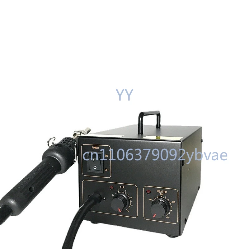 조절식 항온 열풍기 납땜 제거 스테이션 강력 에어 펌프 열풍 리워크 스테이션 전자 수리 장비