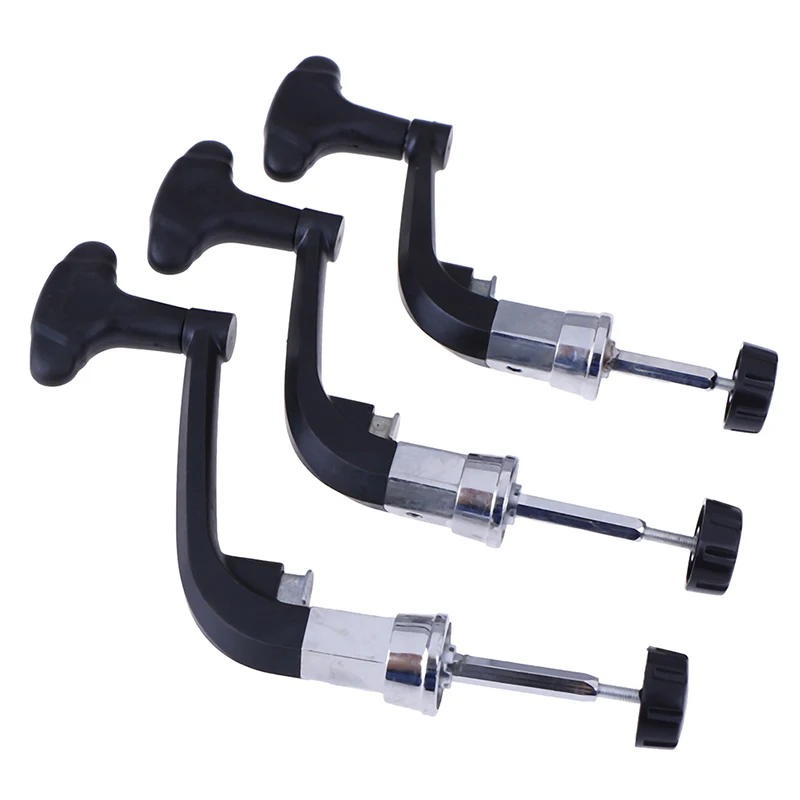 1PCS Fishing Reel Arm Metal Spinning Reel Handle Grip Fishing Replace Folding Rocker Arm Crank Handle Replacement Random