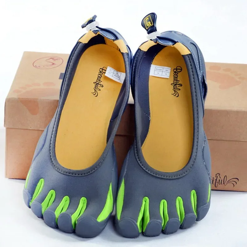 여성용 다섯 발가락 신발 - 등산, 체육관 훈련 및 수상 스포츠를 위한 경량 맨발 요가 피트니스 신발