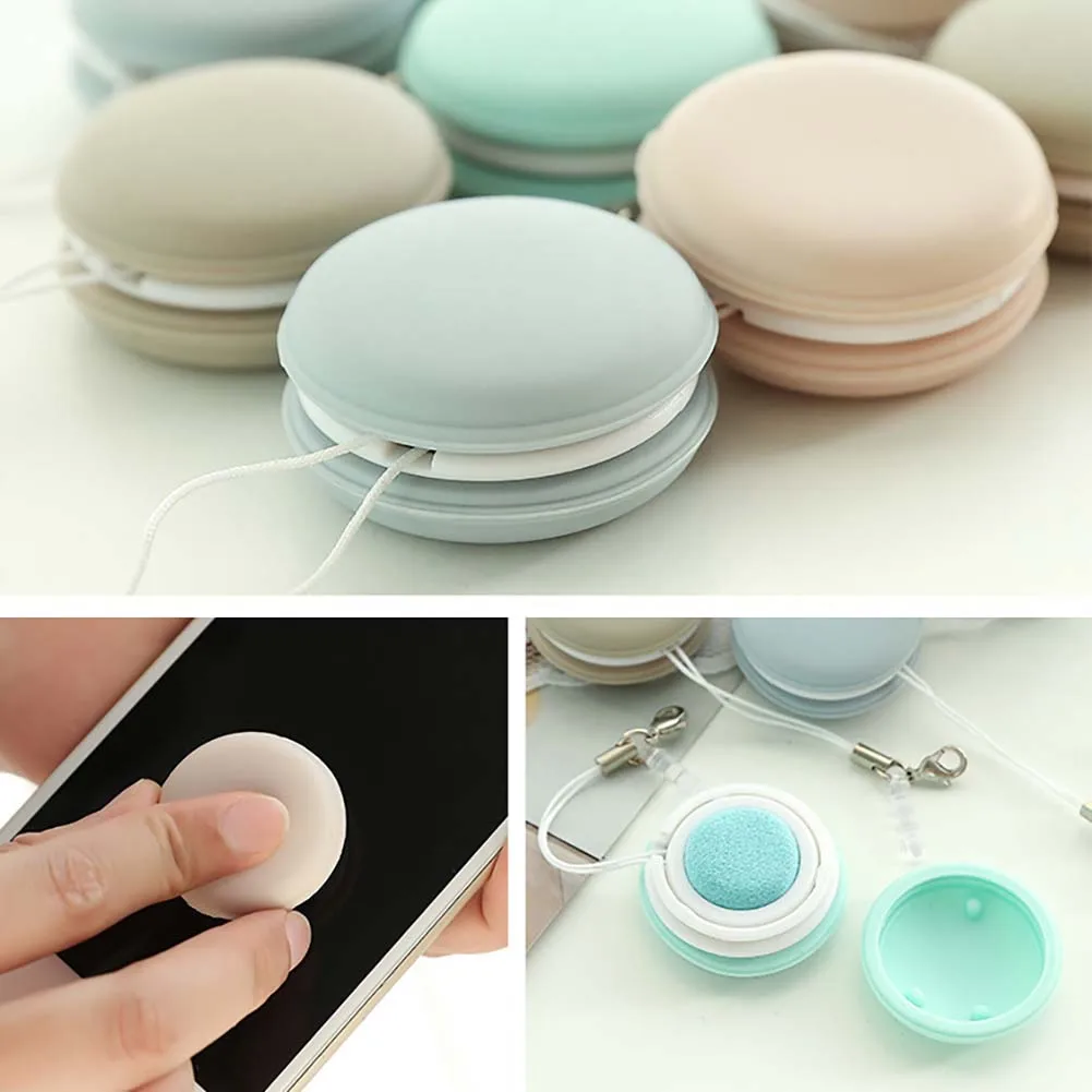 Mini Candy Color Sponge Cleaning Cloth Mobile Phone Screen Cleaning Glasses Wipes Camera Tablet Laptop Screen Cleaner Tool