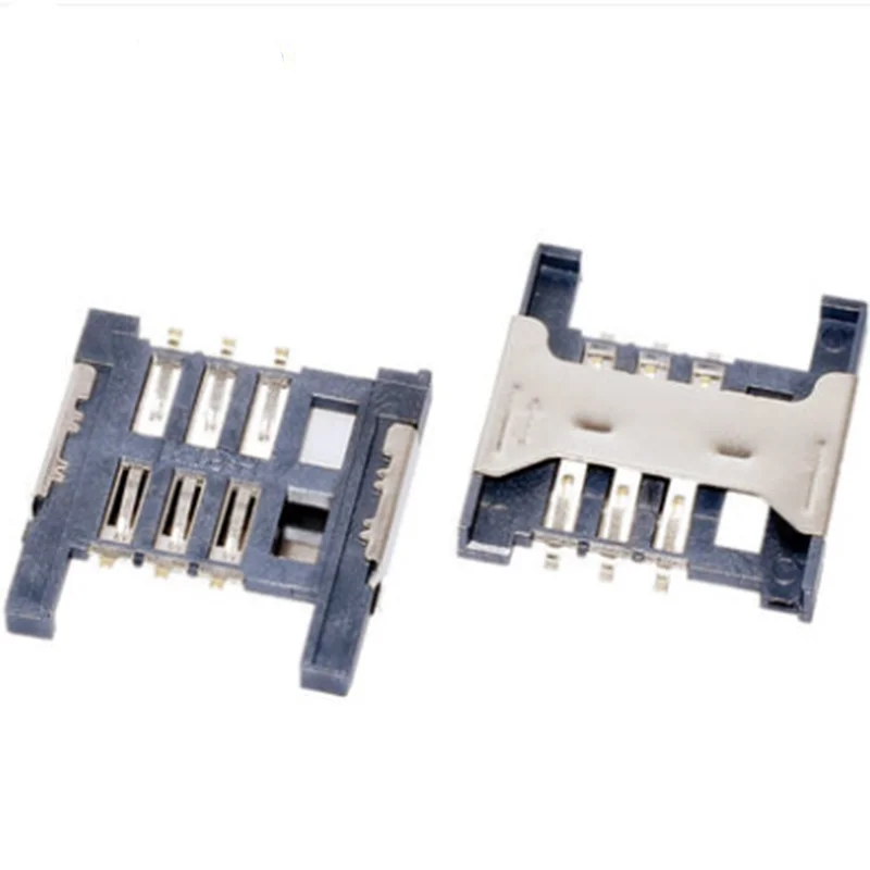 

100 шт., разъем для SIM-карты 1,8 мм