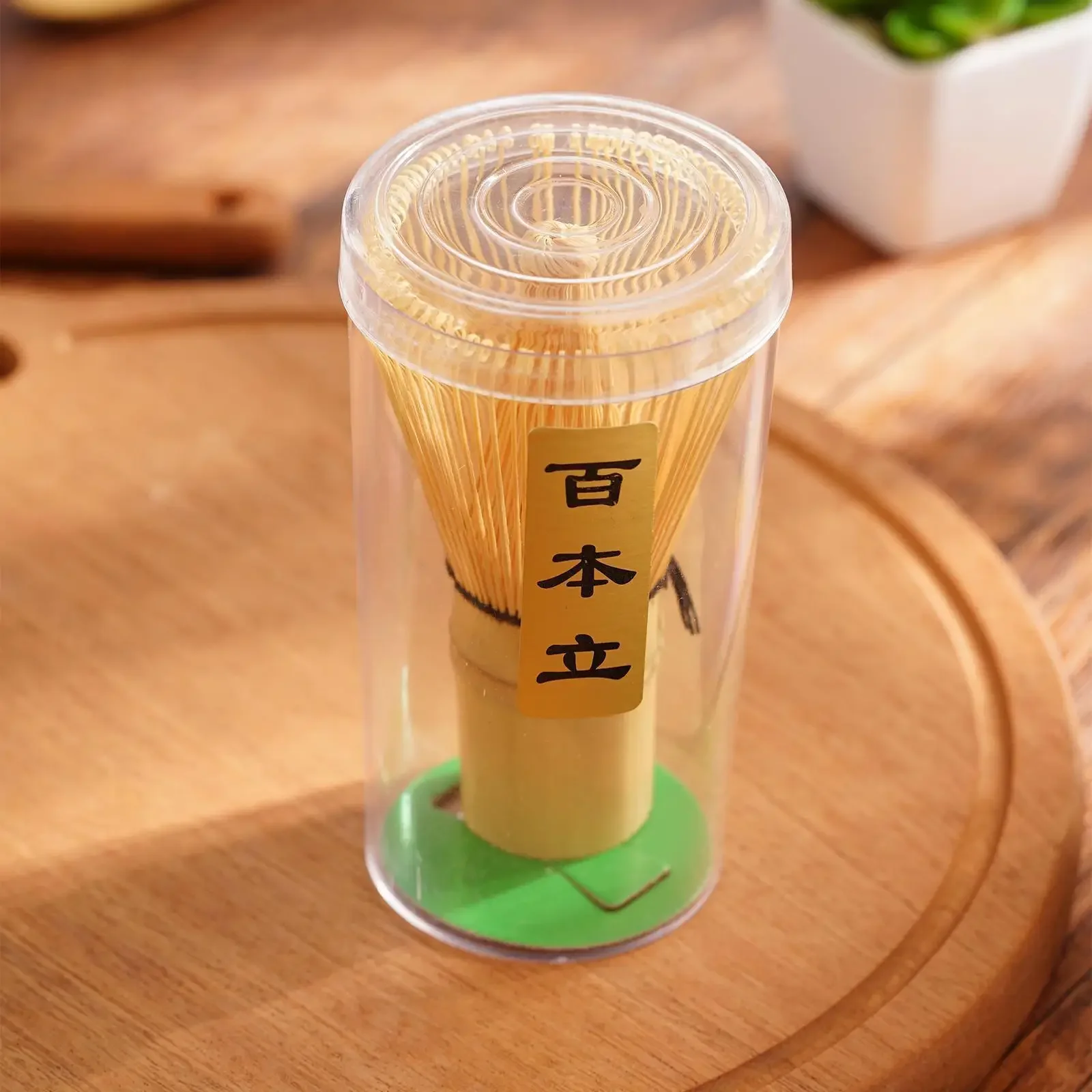 Japanese Bamboo Matcha Whisk and Grinder Set - Premium Green Tea Ceremony Tool Collection