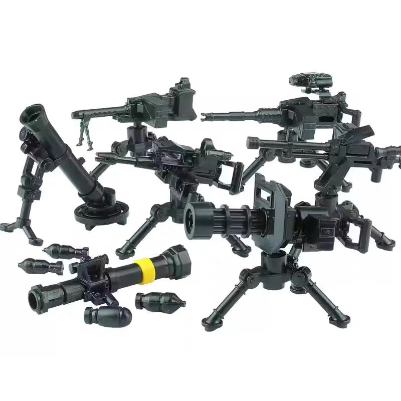 Modern Special Forces Figures Military Weapons Building Blocks Army Soldier City Police Multicolour AK Accessories Bricks Toys