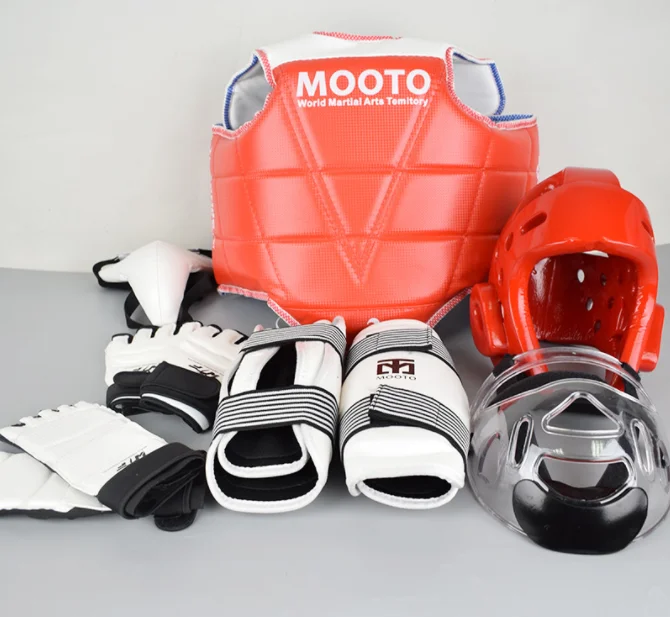 Equipo de Protección de taekwondo para hombre, equipo de entrenamiento de taekwondo, equipo de Equipo de Protección de taekwondo para hombre, equipo de entrenamiento de taekwondo, equipo de