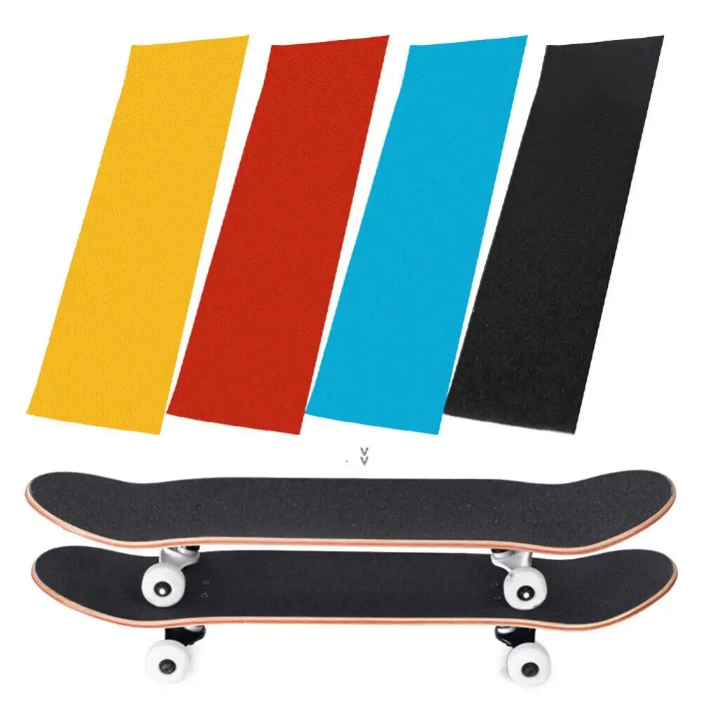 

New PVC Skate Scooter Accessories Deck Grip Tape Longboard Skateboard Sandpaper Sticker