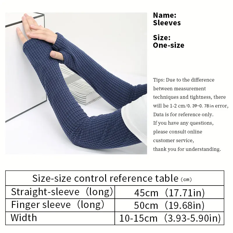 Winter Arm Sleeves Thickened Plush Warm Long Sleeve Anti-cold﻿ Running Jogging Fingerless Men Women Elbow Warmer Sleeves