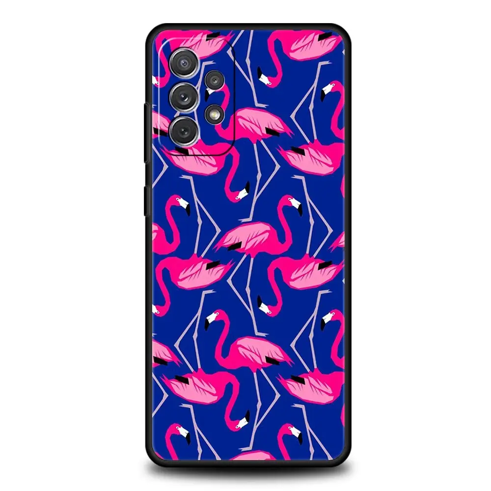 Vibrant Pink Red Flamingo Phone Case Cover