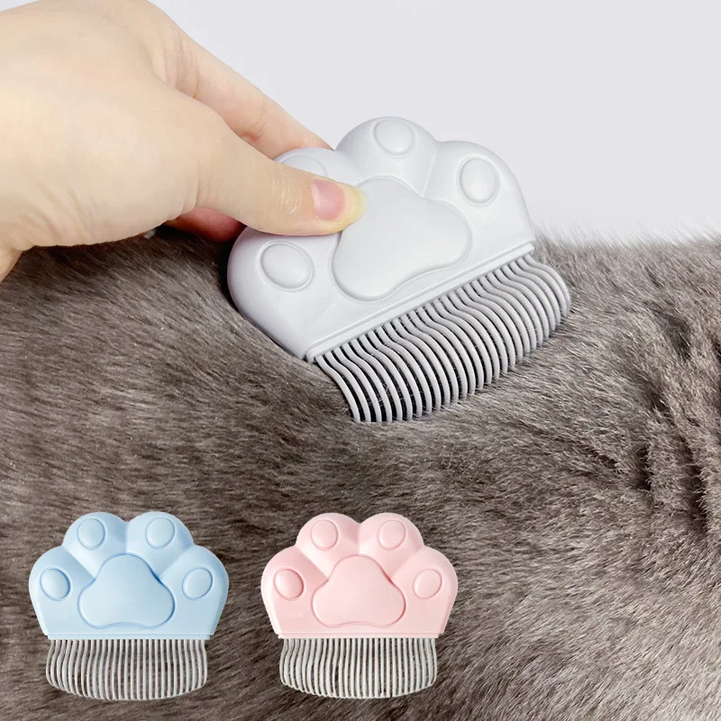 Doppelseitige Edelstahl Fellbürste Für Hunde Und Katzen_voghion.com