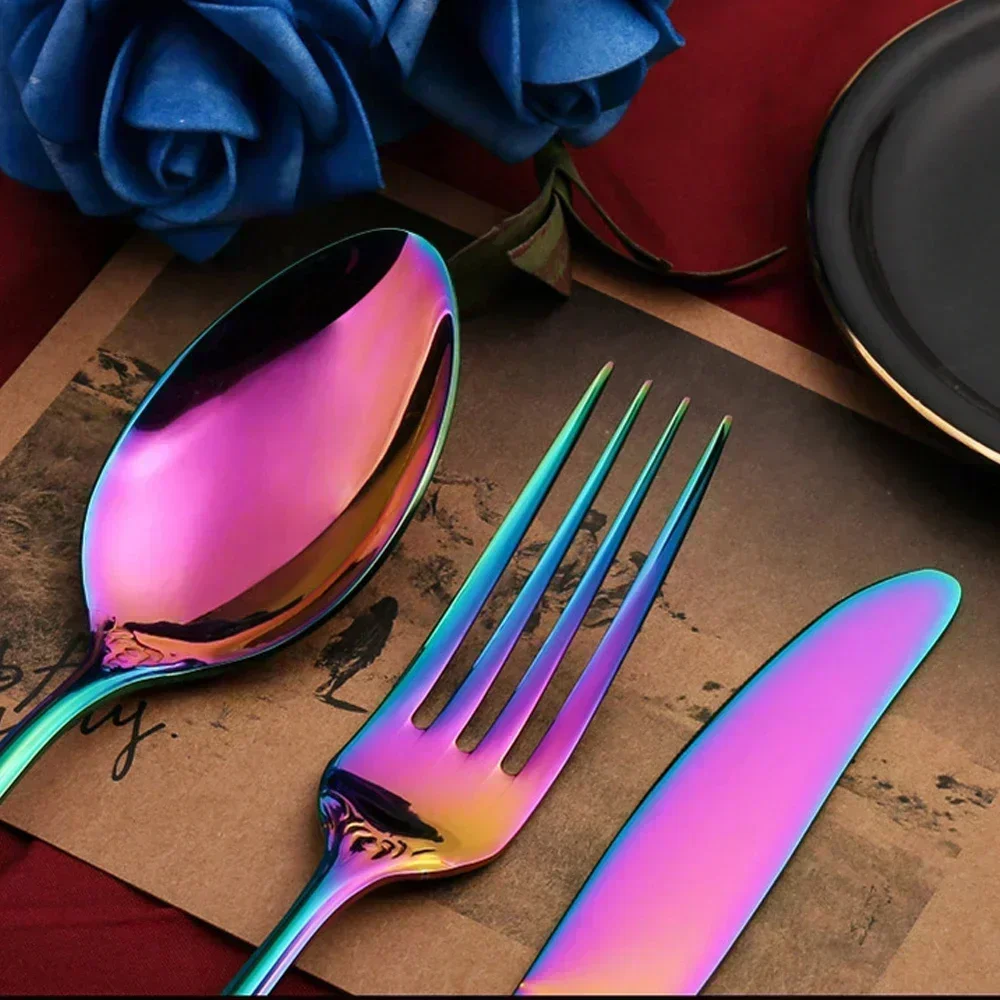 Golden Cutlery Set 6