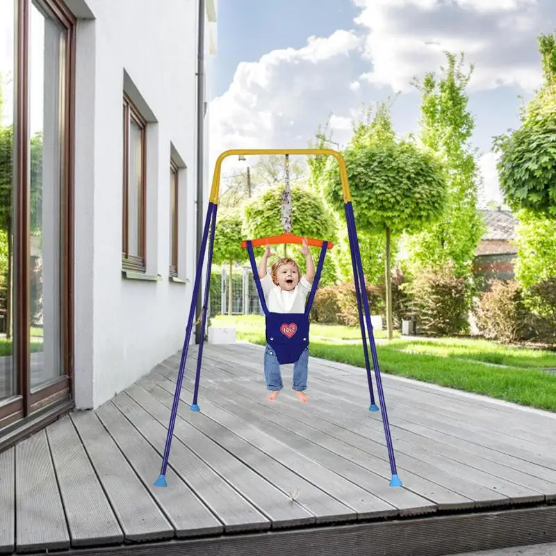 Baby Jumper Swing Hanging Chair Door Bumper Kid Doorway Jumper Indoor Integration Training Toy Baby Bouncing Chair Exerciser children swing toys