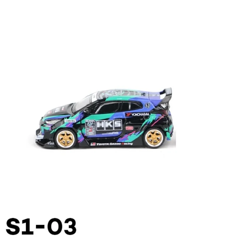

Xcartoys 1:64 Pan-dem GR Ya-ris S1-03 модель автомобиля из сплава