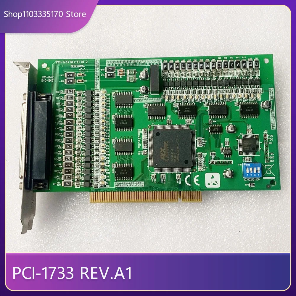 For Advantech PCI-1733 REV.A1 32-Way Isolated Digital Output Card 1 For Advantech PCI 1733 REV A1 32 Way Isolated Digital Output Card
