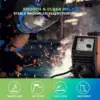 HITBOX TIG COLD Welding Machine HBT2000P Multifunctional TIG CLEAN MMA Welding DC Inverter TIG Welder Single Phase 220V 4