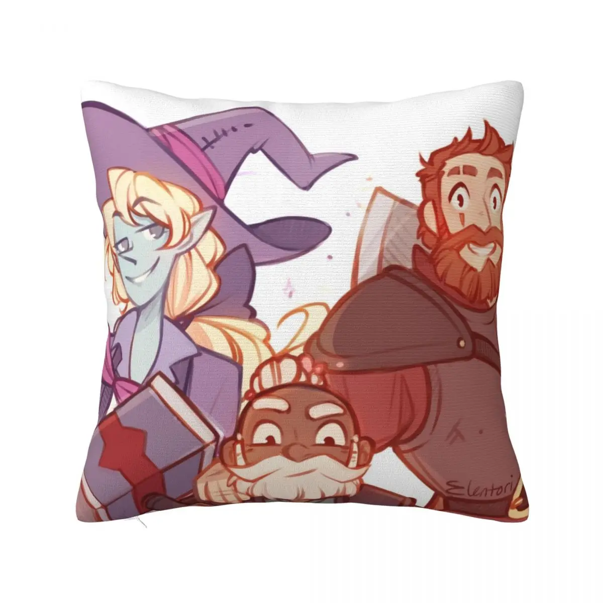 

TaZ Throw Pillow pillow pillowcase Ornamental Pillow anime girl