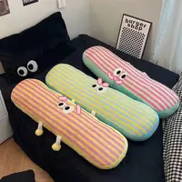 Cute Bed Dopamine Internet Celebrity Cushion Sofa Large Backrest Long Strip Pillow Girl Legs Legs Side Sleeping Pillow 2