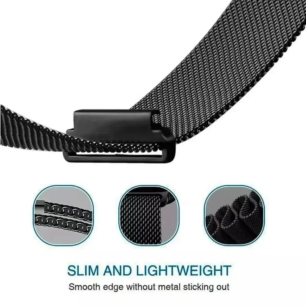 Stainless Steel Metal Strap - Premium Wristband Accessory for Smartwatches (20mm/22mm)