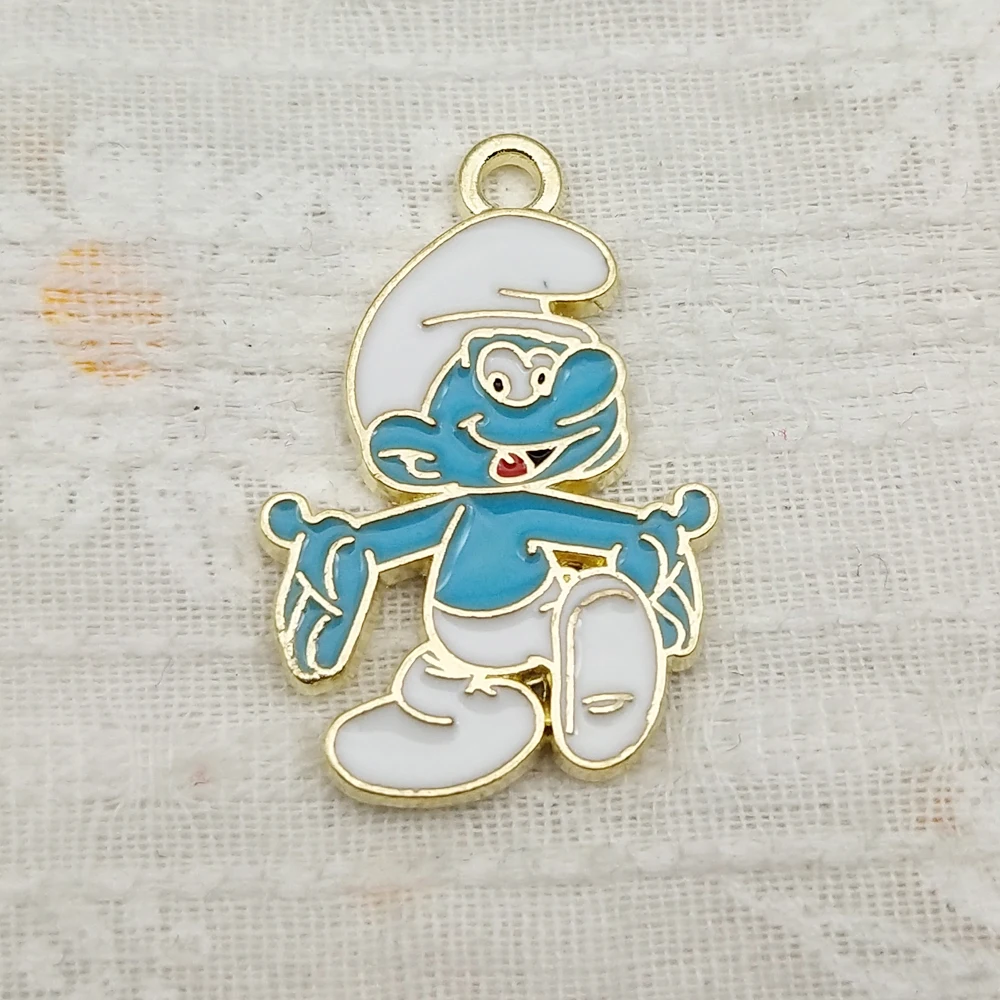 Lotto 50 Pz Mix Cartoni Animati Anime Smalto Ciondoli Metallo Fai - Foto 6